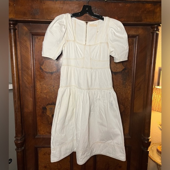 EUC Ulla Johnson- Ames Denim Dress. Size 2 - Picture 2 of 10